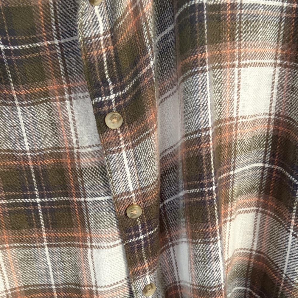 Plaid Button-Up Shirt - image 4